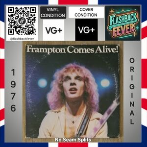 PETER FRAMPTON•Frampton Comes Alive!•1976 US (#SP-3703) A&M, Gatefold